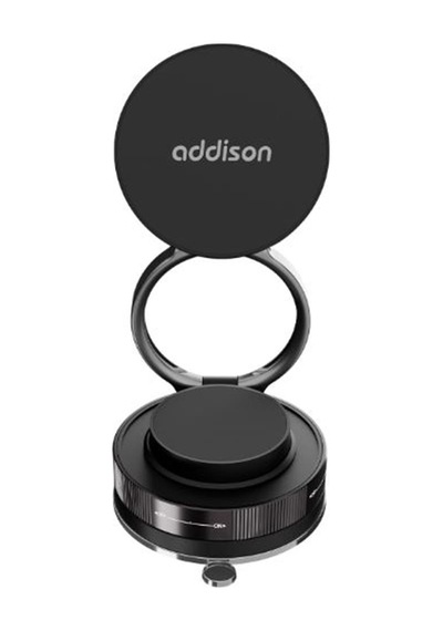 Addison Ads-xh17 Magsafe Vakumlu Telefon Tutucu Siyah