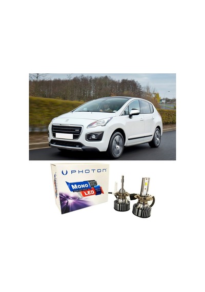 Peugeot 3008 Led Xenon Kısa Far Ampulü H7 Mono Yeni Seri Beyaz 2013-2016