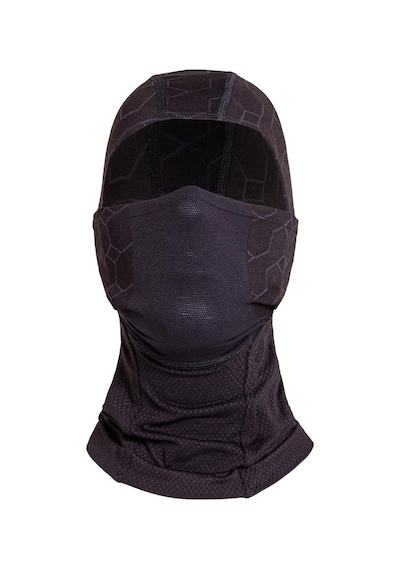 Oil Company Siyah Balaklava Termal Kar Maskesi Unisex