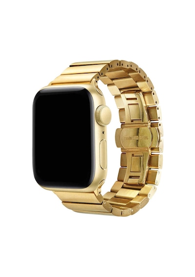 Apple Uyumlu  Watch  Ultra 49mm Kordon Krd-41 Metal Strap Kayış