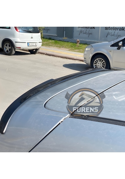 Ford Fiesta 2007 Sonrası Bagaj Üstü Yarasa Spoiler Bagaj Çıtası Piano Black
