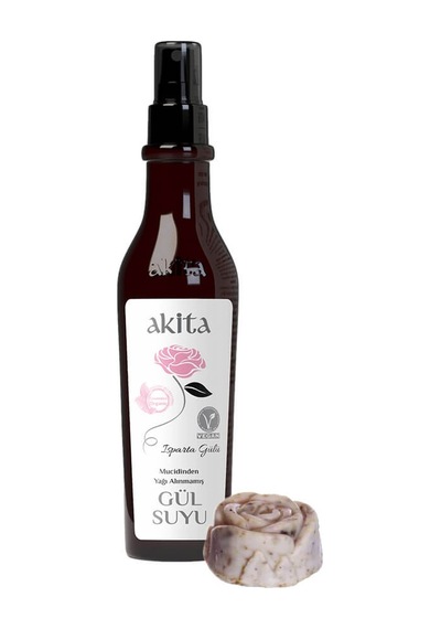 Akita Doğal Sivilce Gül Suyu Seti