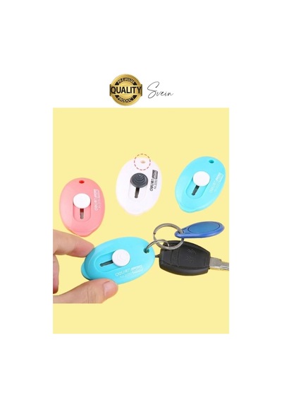Çok Amaçlı Taşınabilir Cep Ve Çanta Mini Falçata Maket Bıçağı Ultra Keskin Anahtarlıklı Çelik