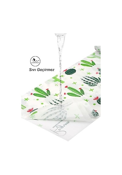 Ve Aktivite Piknik Örtüsü Kullan At Sıvı Geçirmez 3 Rulo Rulo Içi 10 Adet Kaktüs 100x120cm Çok Renkli