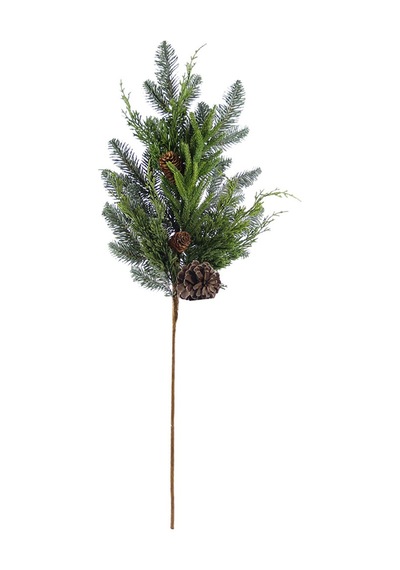 Yılbaşı Süsü Pike Dal Çam 90 Cm Diğer