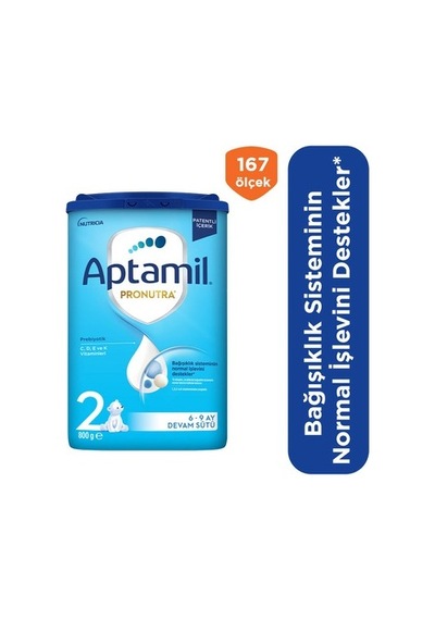 800 Gr Aptamil 2 Prebiyotik İçeren Devam Sütü