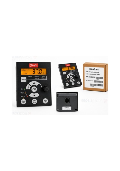 Danfoss 132b0101 Vlt Lcp 12 Potansiyometreli Lokal Kontrol Paneli
