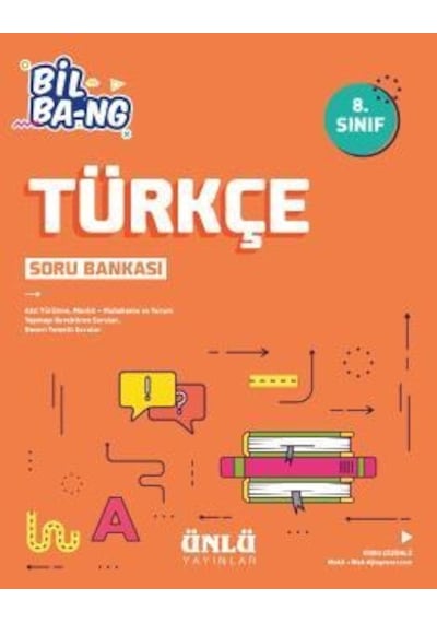 8. Sınıf Türkçe Soru Bankası Bil Bang LGS - ÜNLÜ Yayınları