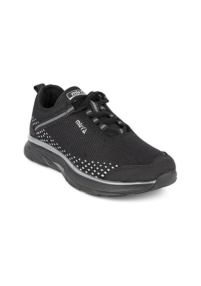 Muya Deuce Bağcıklı Unisex Memory Foam Spor Ayakkabı Siyah 36 Siyah
