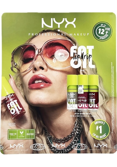 Nyx Fat Oil Lip Drip Nemlendirici Dudak Yağı Set 3x4.8ml Diğer