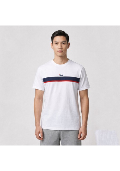 Beyaz Fila Erkek Günlük T-shirt Sagano Fam1211.10001