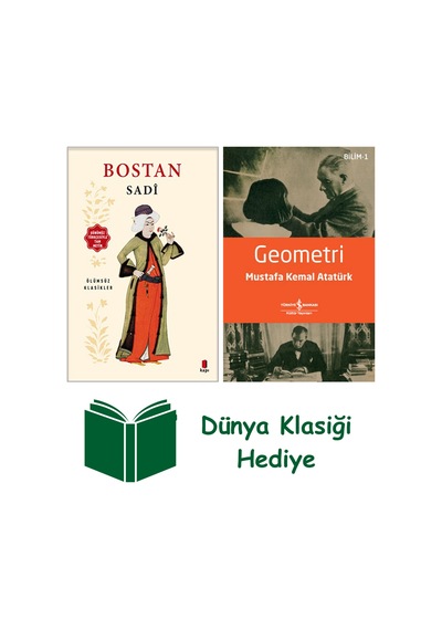 Bostan - Günümüz Türkçesiyle Tam Metin + Geometri + Dünya Klasiği Hediye