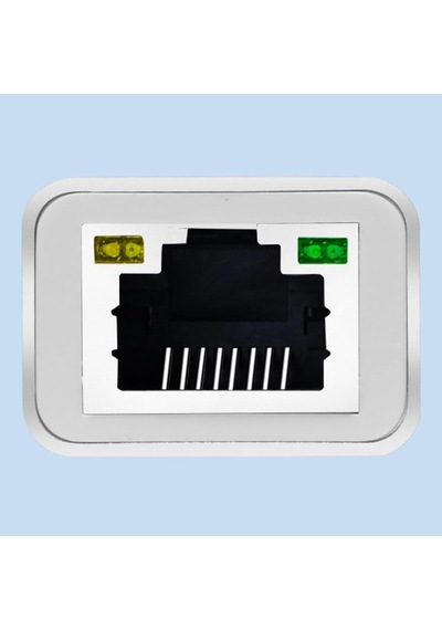 Cr42 Usb 3.0'dan Ethernet Rj45'e 1000 Mbps Çevirici Adaptör İnternet Dönüştürücü Laptop Pc İle Uyumlu Alüminyum Kasa