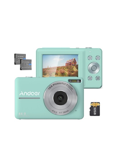 Geeksen Andoer Taşınabilir 1080p Dijital Kamera Video Kamera 44mp