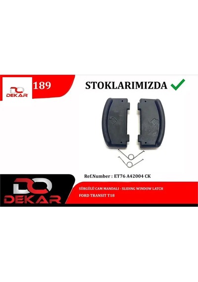 Surgulu Cam Mandalı Transıt T18 Dekar Et76a42004ck