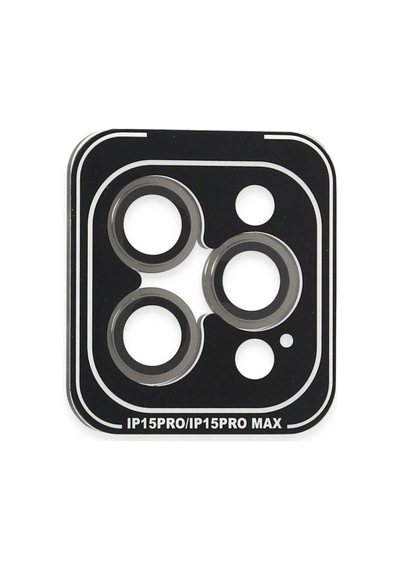 Joko Apple İphone 15 Pro Max Pvd Metal Kamera Lens - Gri