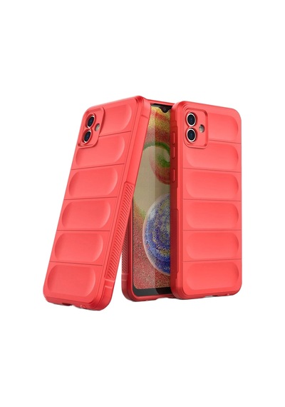 Newface - 909 - Samsung Galaxy A05 Kılıf Optimum Silikon - Kmrsfres - - Kırmızı