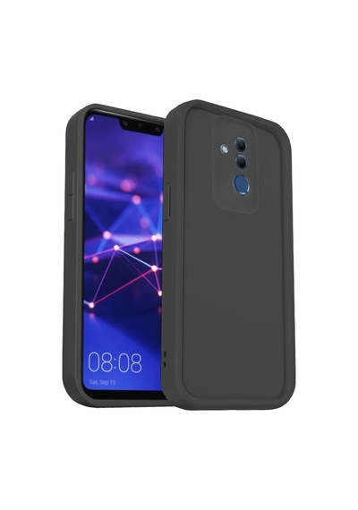Huawei Mate 20 Lite Uyumlu Kılıf Viera Silikon - Siyah