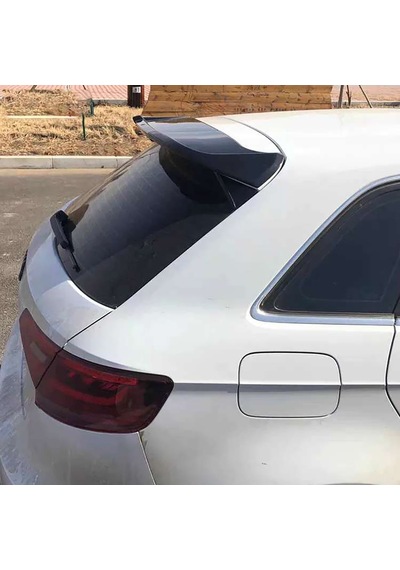Audi A3 8v Hb Spoiler Parlak Siyah Spoyler Plastik İthal 2014-2019