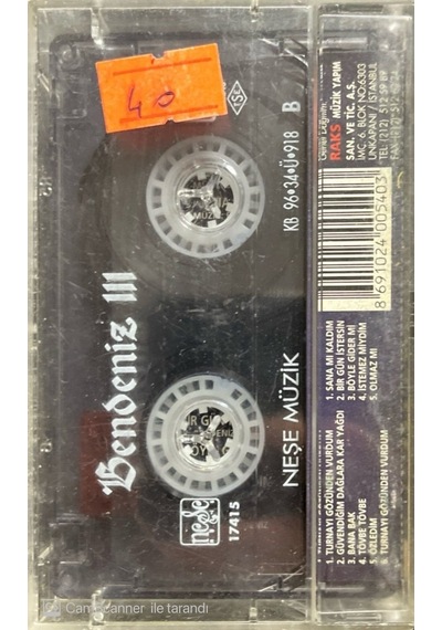 Plak Değildir Kaset Tir Bendeniz Iıı Kaset