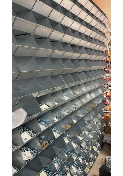Zargana 4 Gözlü Modüler Galvanizli Metal Avadanlık - Kaynaksız Endüstriyel Tasarım