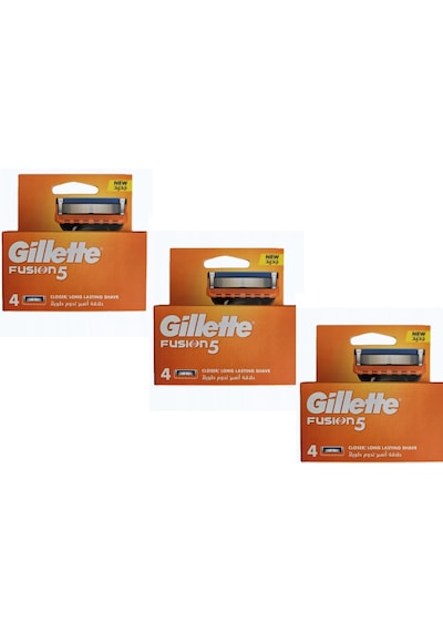 Gillette Fusion 5 Yedek Tıraş Bıçağı 12 Li