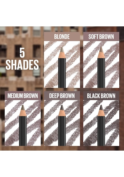 New York Quick Shaper Kaş Şekillendirici Kalem - 03 Soft Brown Çok Renkli