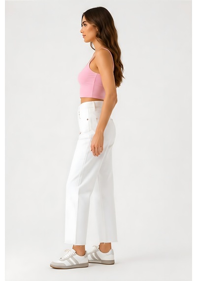 Lili Woman Kadın Beyaz Yüksek Bel Fit Jean Pantolon Ty.bjn01