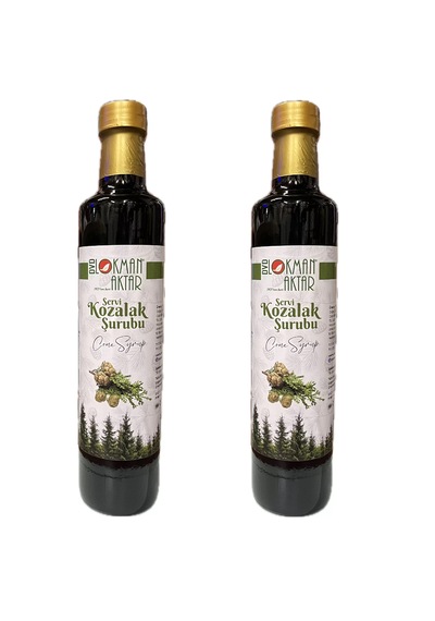 Lokman Aktar Servi Kozalağı Şurubu 2 x 500 ML
