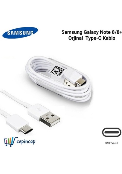 S8 S8 Plus S9 S9 Active Note 8 A7 A8 (2018) Type-C Kablo