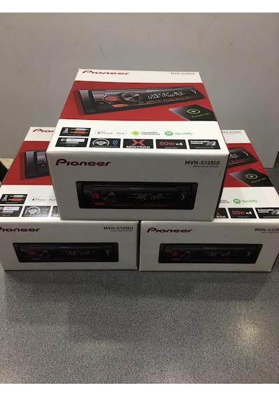 Pıoneer Oto Teyp Cift Anfi Çıkışlı 4X50W Usb Aux Kafa Cıkmalı