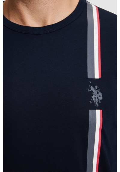 U.S. Polo Assn. Erkek Lacivert Pijama Takımı 50333255 Vr033