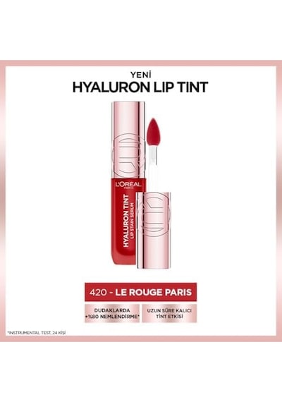 Cosmetics Hyaluron Lip Tint - 420 Le Rogue Paris 0