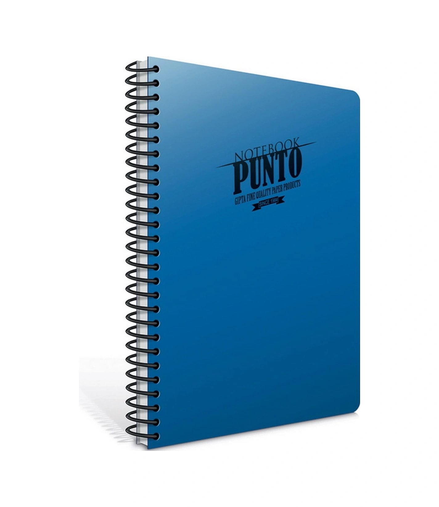 Punto A4 40 Yaprak Plastik Kapak Spiralli Defter 6530 Çizgili Lacivert Lacivert