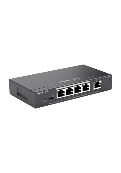 Ruıjıe Reyee Rg-es205gc-p 4 Port Gıgabıt+1xgb Rj45 Uplınk L2 Cloud Yönetilebilir 54w Poe Swıtch