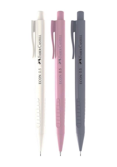 Faber-castell Econ 0.5 Mm Genz Colours 3 Renk Set