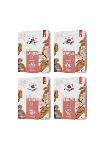 Sinangil Glutensiz Plus Un 500 Gr 4 Lü