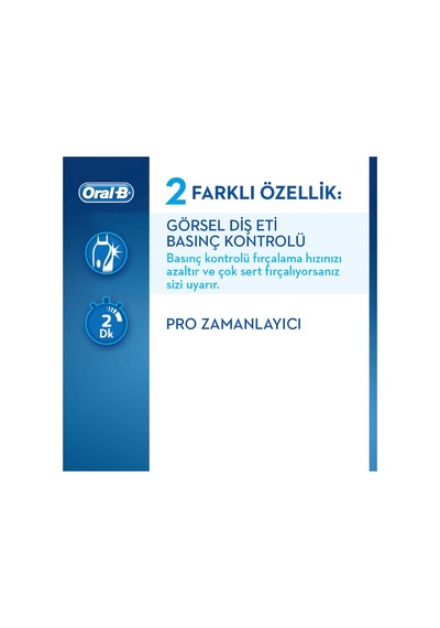 Oral-B Pro 2900 Elektrikli Diş Fırçası Siyah 2'li Oral-B Pro 2900 Elektrikli Diş Fırçası Siyah 2'li