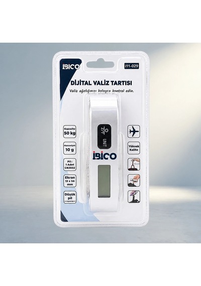 Dijital Valiz Terazisi 50kg Kapasite İle Seyahat İçin