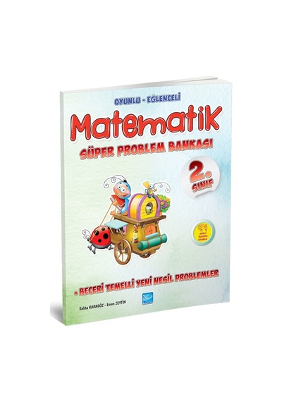 2. Sınıf Oyunlu-Eğlenceli Matematik Süper Problem Bankası