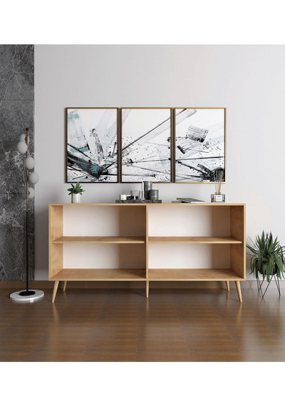 Floradesign Saphire Konsol / Konsol / Çok Amaçlı Dolap 160 Cm Meşe