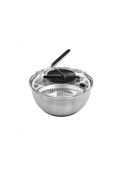 Mien Salata Kurutucu Ve Karıştırma Kabı Cha-02 Gri