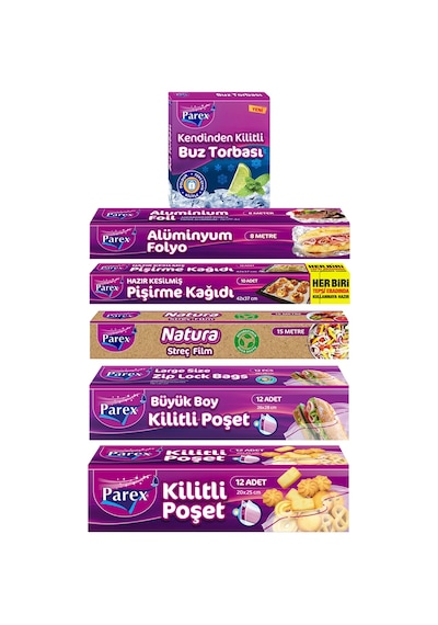Ekonomik Pişir Sakla Altı Parçalı Set