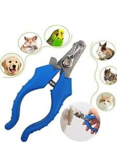 Kedi Köpek Evcil Hayvan Tırnak Makası. Paslanmaz Çelik. Ergonomik Saplı. Sarı Renk