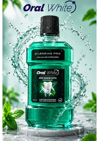 Oral White Cleaning Pro Ağız Bakım Suyu 250 ML