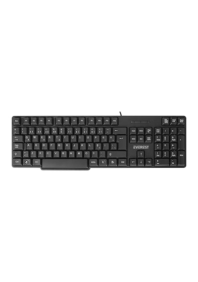 Everest Kb-517u Siyah 2mt Bakır Kablolu Usb Q Sta