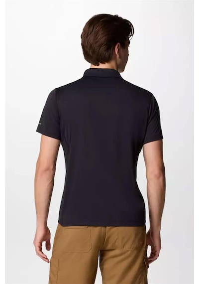 Columbia Erkek Zero Rules Light Polo Kısa Kollu T-shirt - Siyah-6547 Siyah
