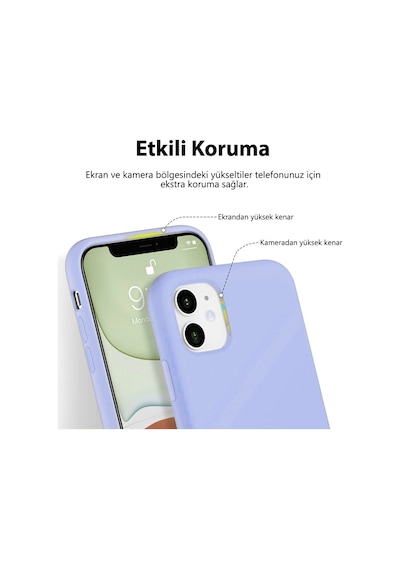 Samsung Galaxy Uyumlu A02S Kapak Içi Kadife Soft Logosuz Lansman Silikon Kılıf