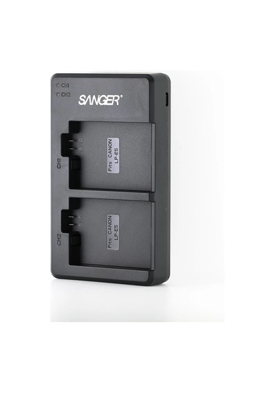 Sanger Lp-e5 Canon İkili Usb Şarj Aleti