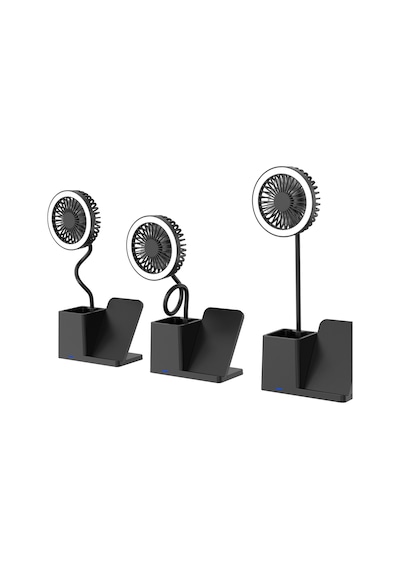 S-link SL-M9055 Siyah TypeC 10W Kablosuz Şarj Cihazı Fanlı Kalem